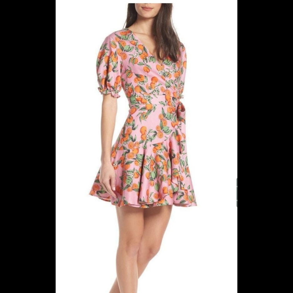 Finders Aranciata Wrap Dress
